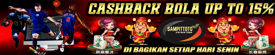 CASHBACK BOLA 15%